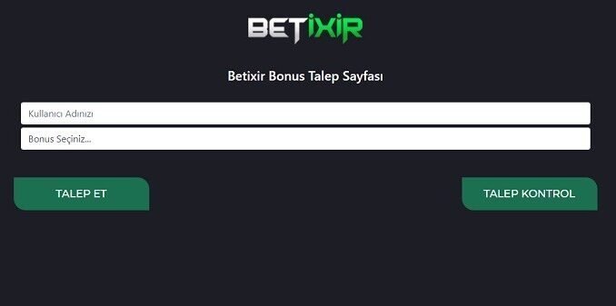 Betixir Bonus Talebi