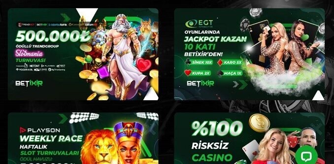 Betixir Jackpot Kazançları