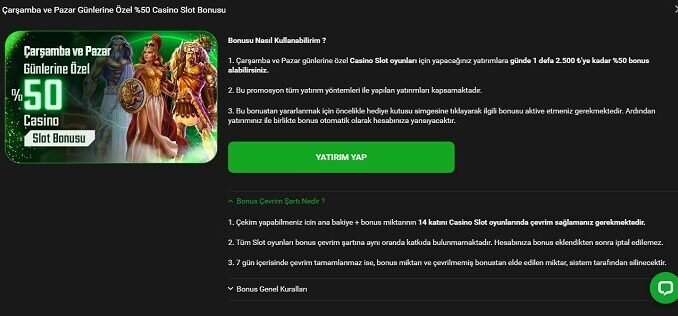 Betixir Casino Bonusları